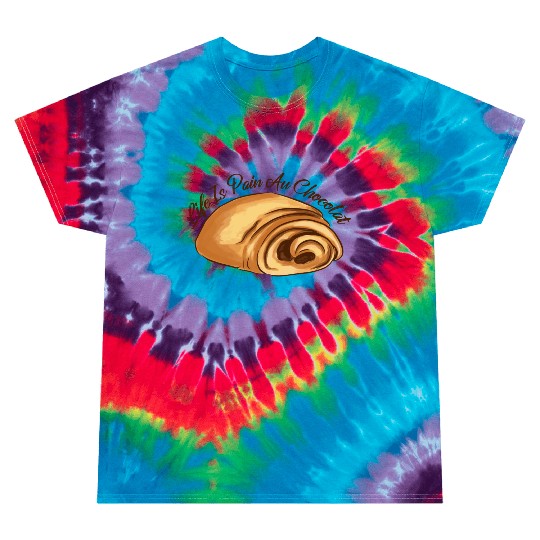 Life Is Pain And Chocolate Sweet Foods Tie Dye T Shirts