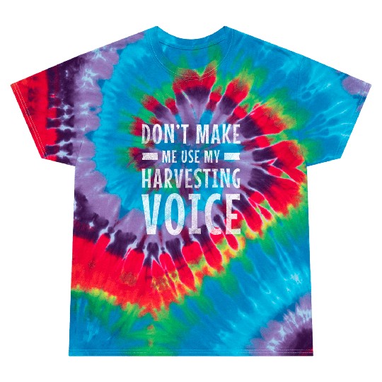 Harvest Agriculture Tractor Tie Dye T Shirts