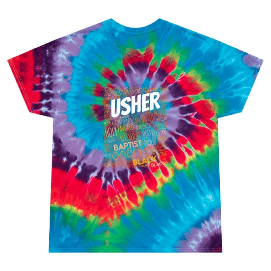 Usher Board Baptist Church Tie Dye T Shirts