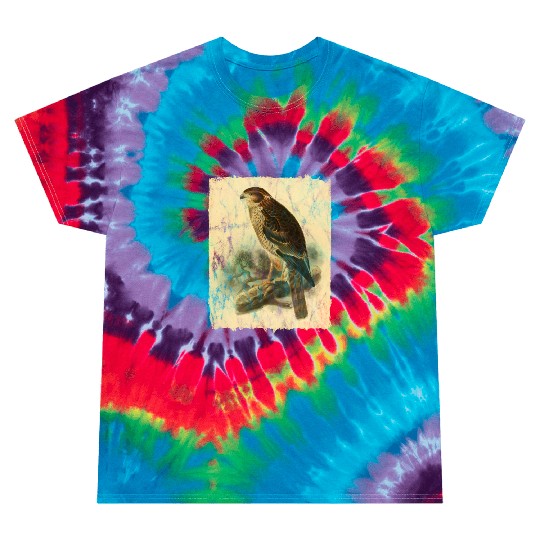Bird Facon Hawk Tie Dye T Shirts