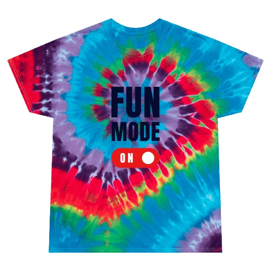 Black Colorful Dubai The Leading City in the World Tie Dye T Shirts