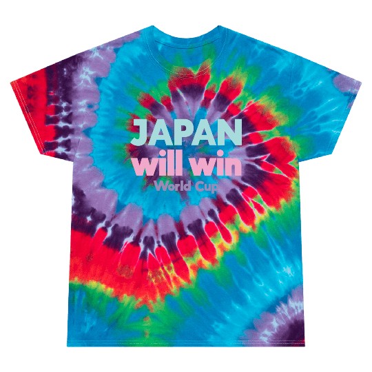 Japan world cup music Tie Dye T Shirts
