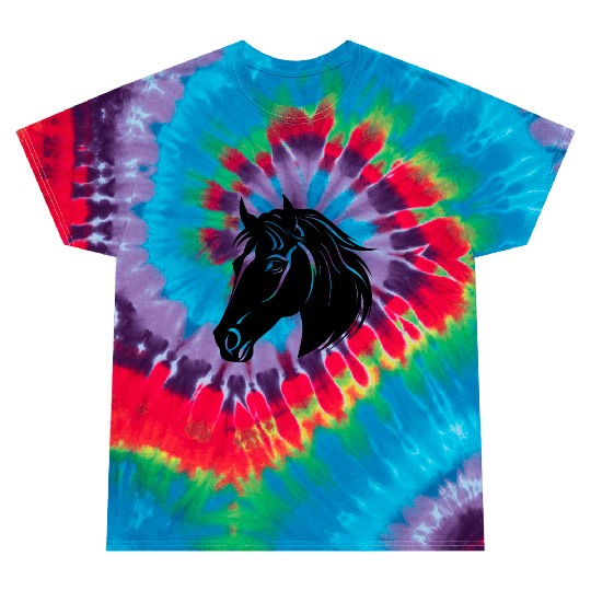 Horse Equine Pony Tie Dye T Shirts