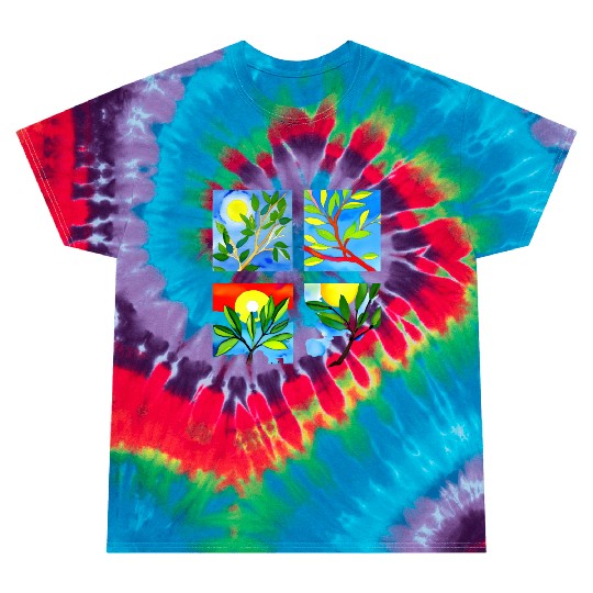 Laughing Olive Branch - Sustainable Harmony Tie Dye T Shirts