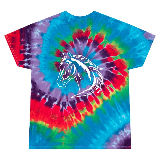 Horse Equine Pony Tie Dye T Shirts
