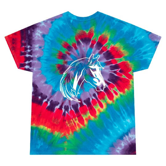 Horse Equine Pony Tie Dye T Shirts