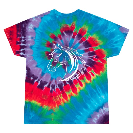 Horse Equine Pony Tie Dye T Shirts