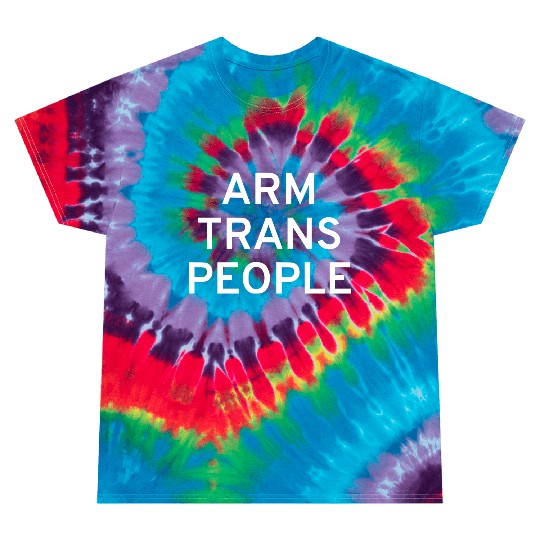 Arm Trans People 80s vintage Tie Dye T Shirts