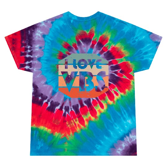 I Love VBS Summer Camp Vacation Bible School Crew Tie Dye T Shirts