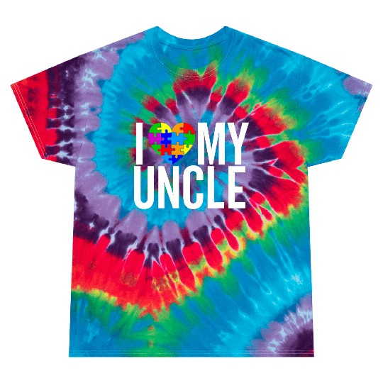I Love my Uncle Tie Dye T Shirts