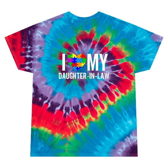 I Love My Daughter-In-Law Tie Dye T Shirts