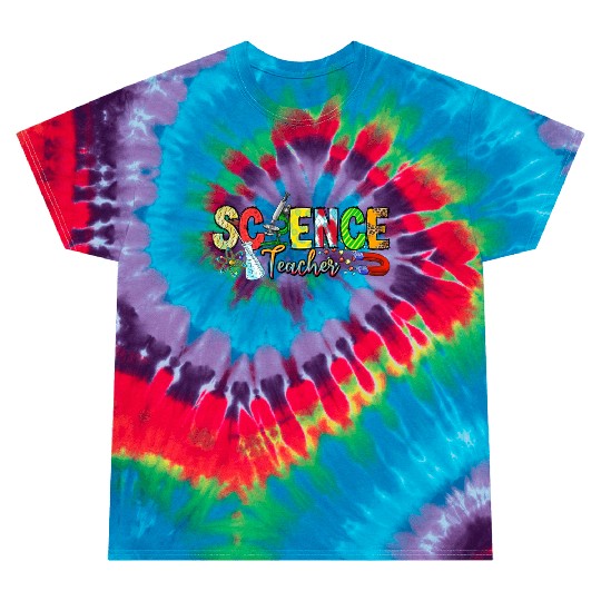 Science Teacher Tie Dye T Shirts