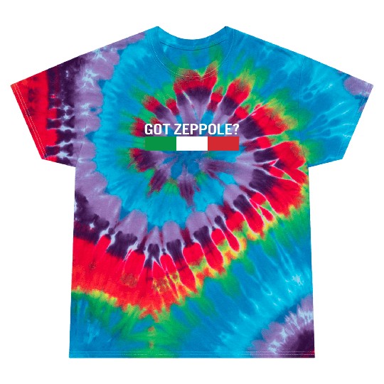 Saint Joseph's Day Tie Dye T Shirts, Got Zeppole Italy Flag