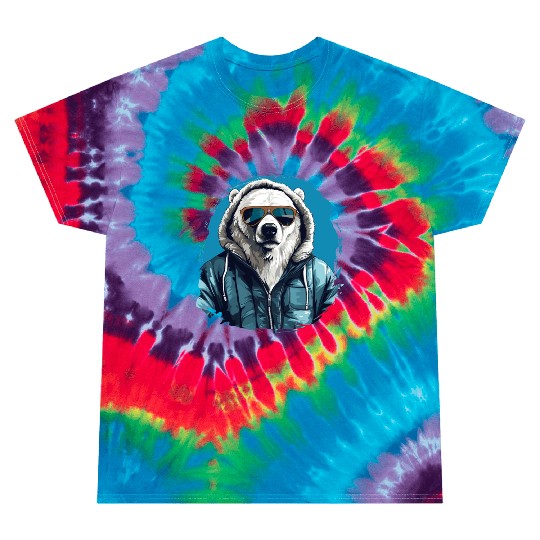Street Style Polar Bear | Polar Bear Lovers Tie Dye T Shirts