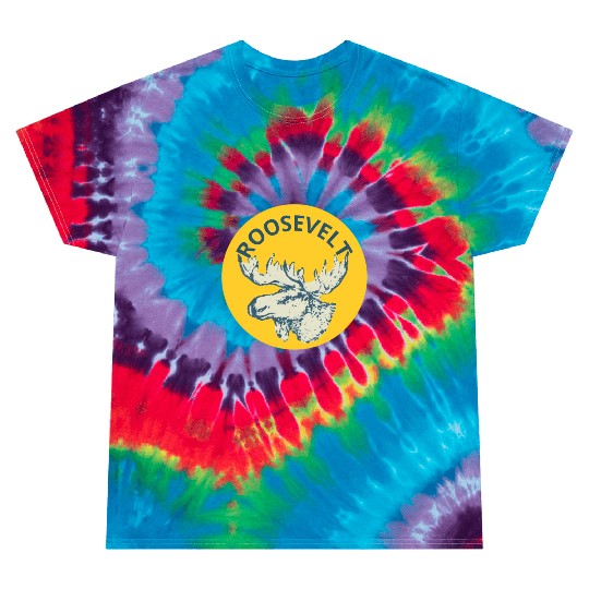 Teddy Roosevelt Bull Moose Py Tie Dye T Shirts