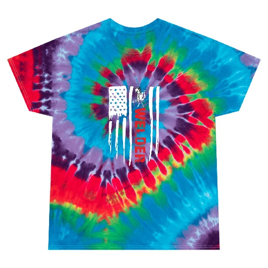 Usa Welder Tie Dye T Shirts