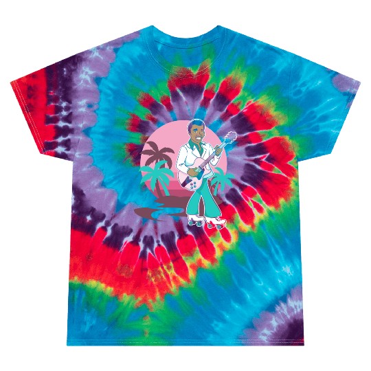 Breezin' on Wheels Retro Cartoon - Malibu Style Tie Dye T Shirts