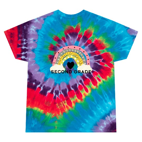 Second Grade Back To School Tie Dye T Shirts