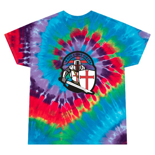 Crusader 'in Hoc Signo Vinces ' Knights Templar Tie Dye T Shirts