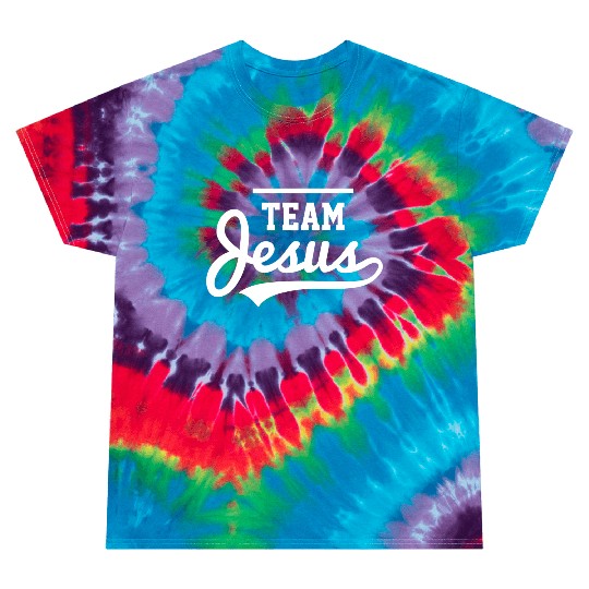 Team Jesus Love Jesus Christian Christmas Tie Dye T Shirts