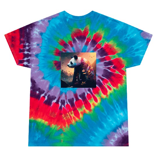 Panda Bear Ailuropoda Melanoleuca Friend Lover Tie Dye T Shirts