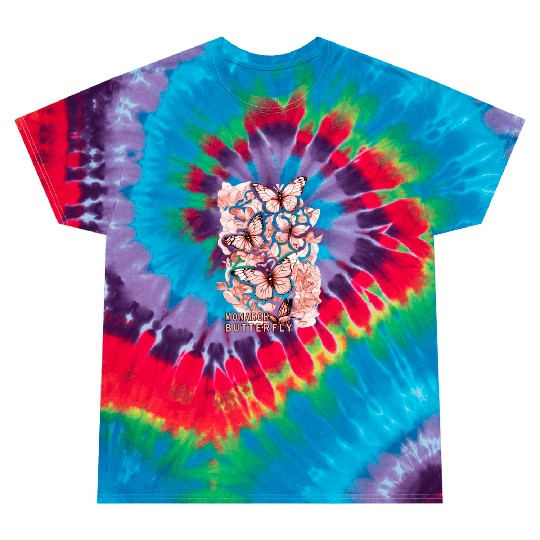 monarch butterfly Tie Dye T Shirts
