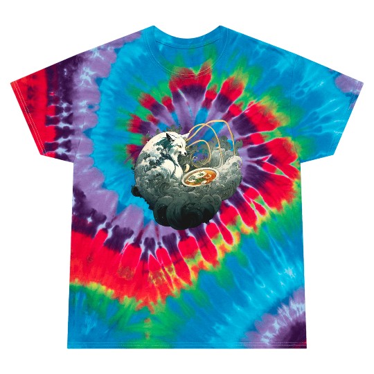 Nine Tailed Fox Ramen - Kitsune Tie Dye T Shirts