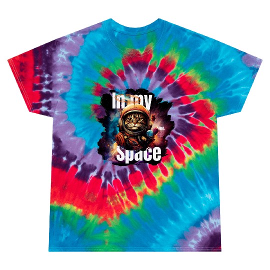 In my Mind Space Cat Astronaut Animal Pet Lover Tie Dye T Shirts