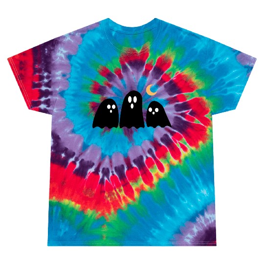 halloween 3 black Tie Dye T Shirts