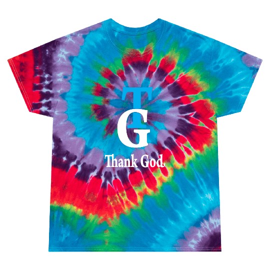 Thank God TG Love Jesus Christian Christmas Tie Dye T Shirts