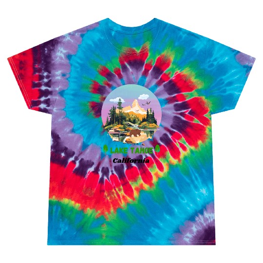 Lake Tahoe California Tie Dye T Shirts