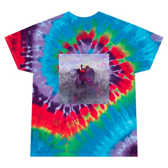 Mothman and Bessie the Lake Erie Monster's Vacay Tie Dye T Shirts