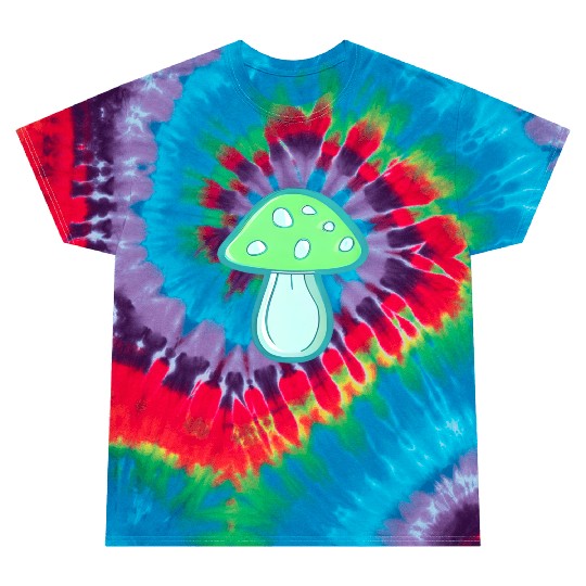 Mushroom CV2 Light Green and Blue Tie Dye T Shirts