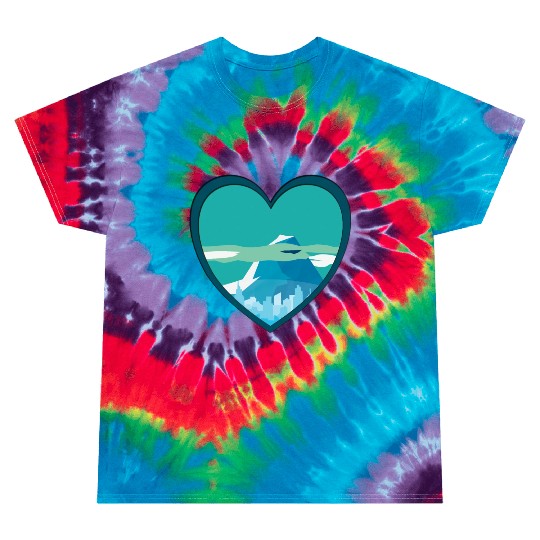 Blue mountain Tie Dye T Shirts