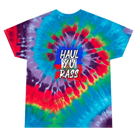 Haul Yu Rass Afro Pride Kriol Haiti Flag Tie Dye T Shirts
