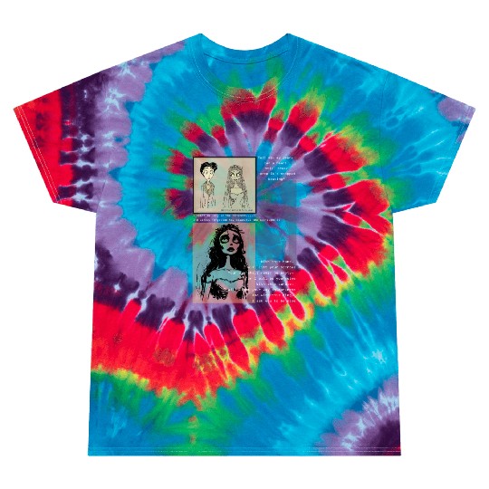 corpse bride Tie Dye T Shirts
