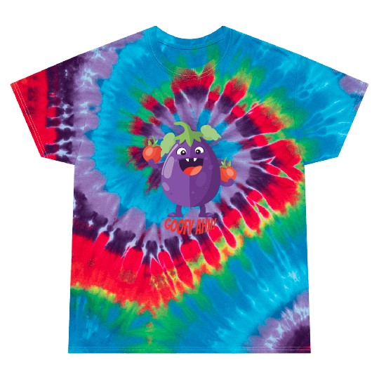 Eggplant Tomato Party Goofy Ahh Tie Dye T Shirts