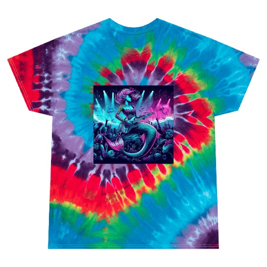 rock and roll under the sea Tie Dye T Shirts