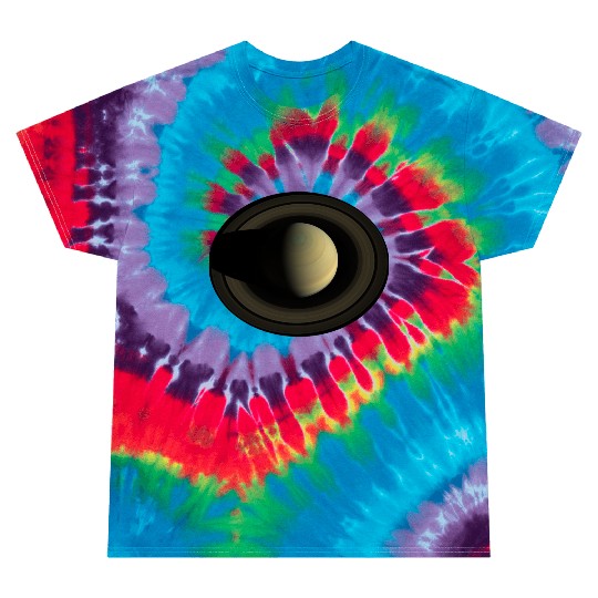 Saturn The Jewel of the Solar System Tie Dye T Shirts