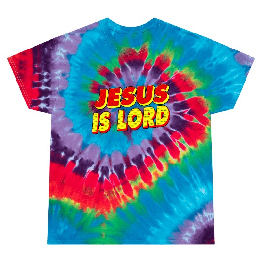 Jesus Is Lord Love Jesus Christian Christmas Tie Dye T Shirts