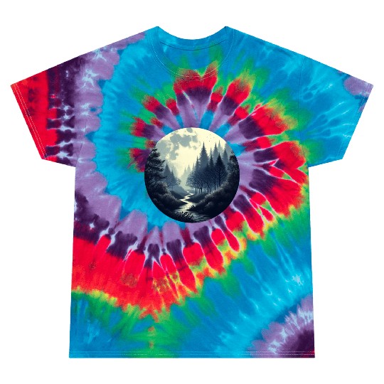 Enchanted Forest - Great Christmas Gift! Tie Dye T Shirts