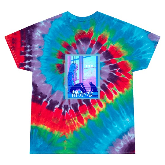 Lofi Japanese Aesthetic Kawaii Anime Girl Otaku Ca Tie Dye T Shirts