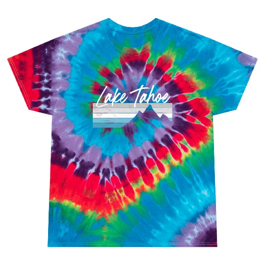 Lake Tahoe Nevada California Mountain Skiing Py Tie Dye T Shirts