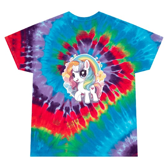Cute Pony Tie Dye T Shirts