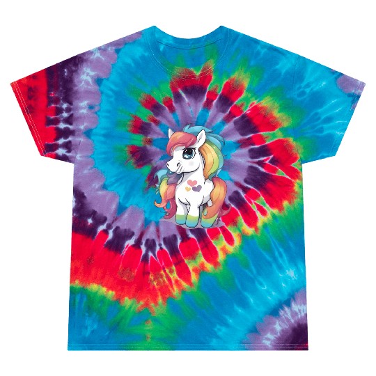 Rainbow Baby Pony Tie Dye T Shirts