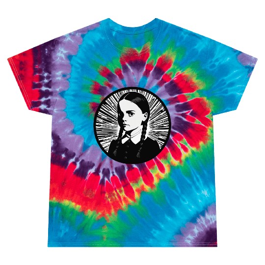 Wednesday Addams Tie Dye T Shirts