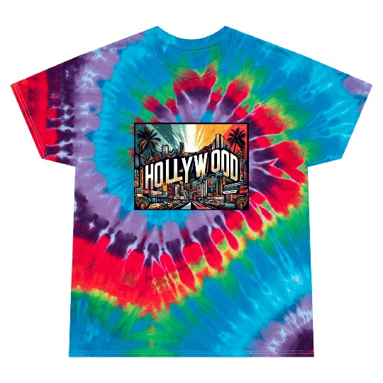 Hollywood Tie Dye T Shirts