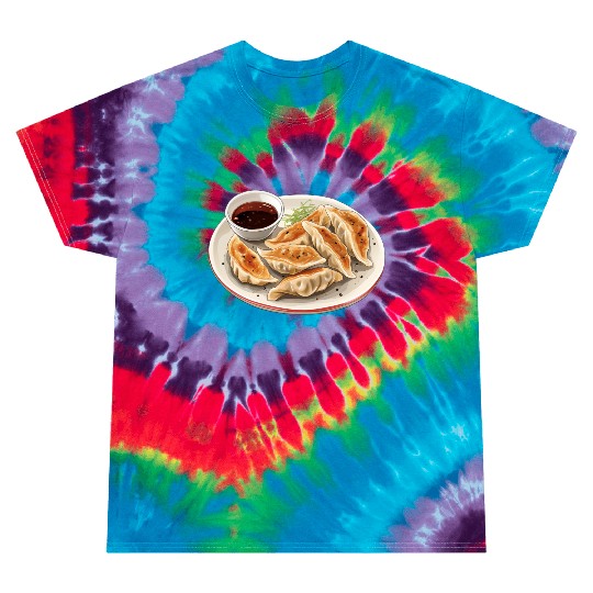 Japanese Pan Fried Dumpling Gyoza Tie Dye T Shirts