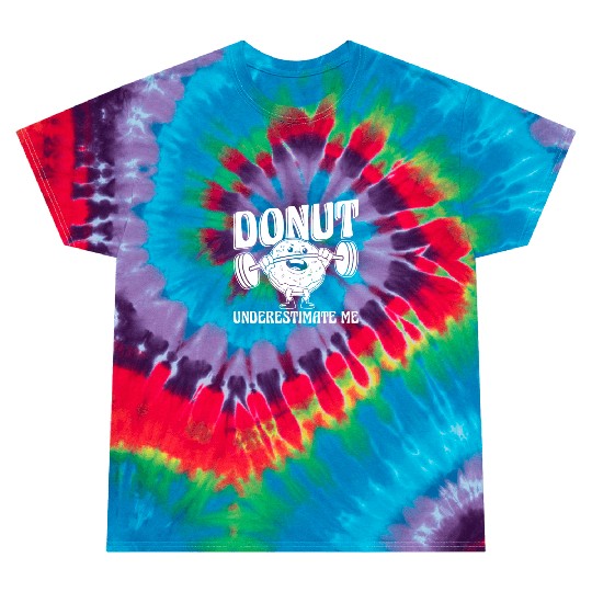 Fitness Donut Funny Donut Gym Tie Dye T Shirts