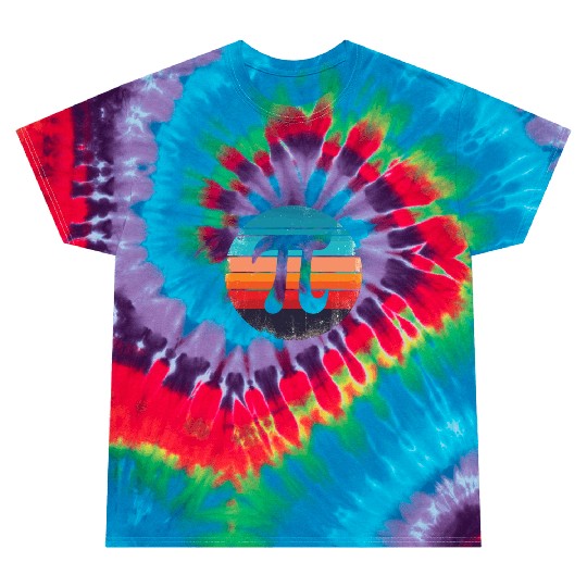 Pi Day 3.14 Nerd Humor & Math Symbol Fun Design Tie Dye T Shirts